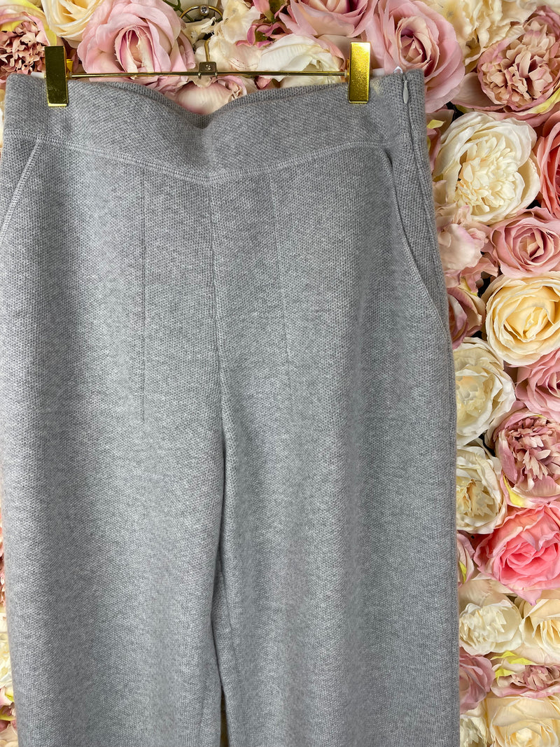 Akris Cashmere Pants Light Grey Sz. 38 DE