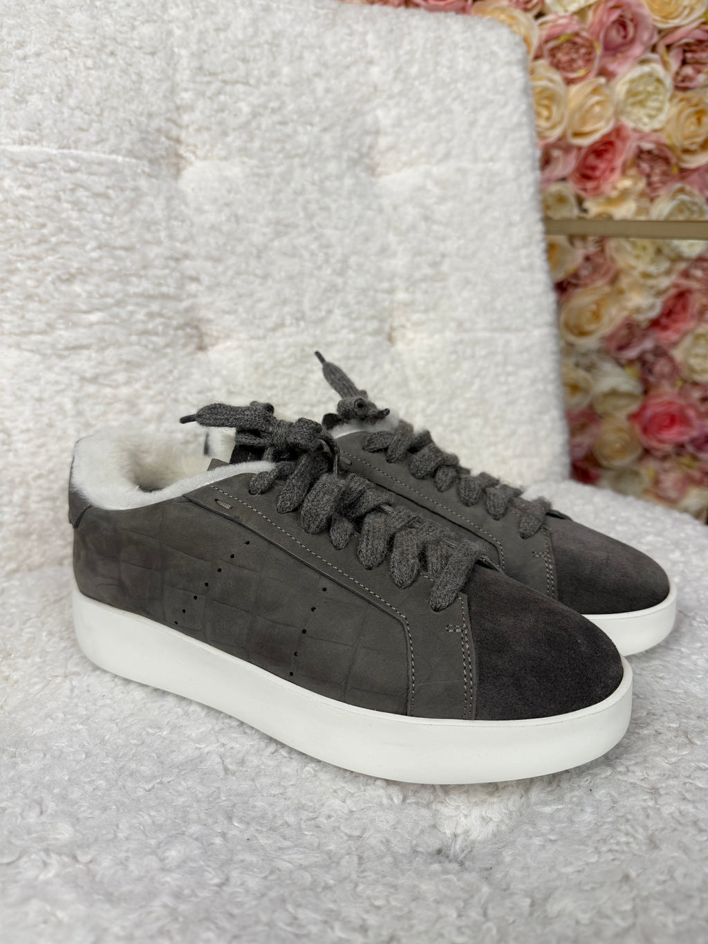 Santoni Sneakers Grey Sz. 38 EU