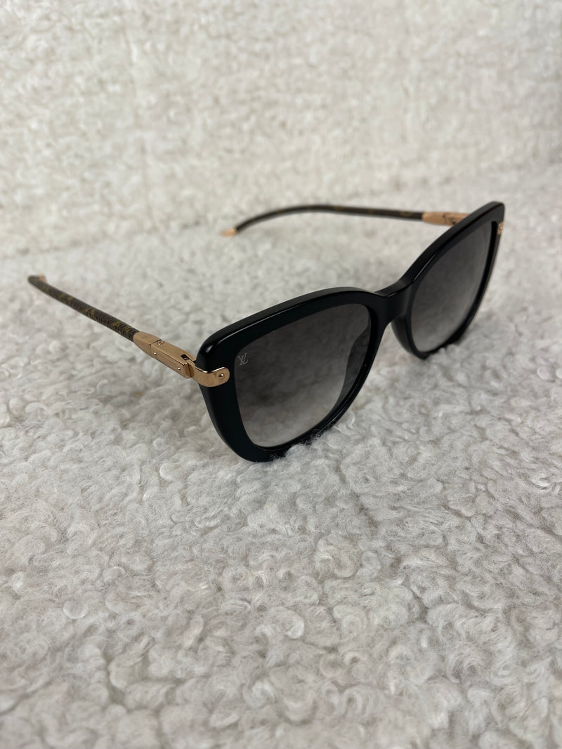 Louis Vuitton Sunglasses Black Brown