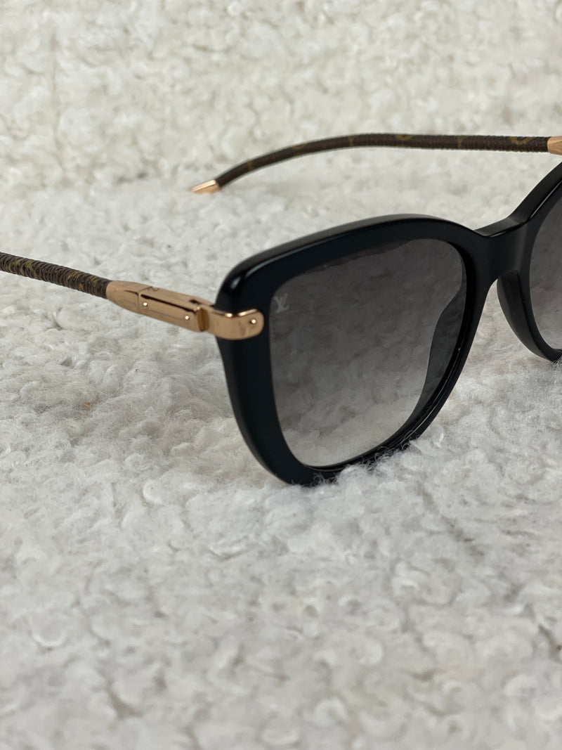 Louis Vuitton Sunglasses Black Brown