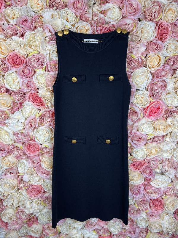 Pierre Balmain Dress Black Sz. 36 DE
