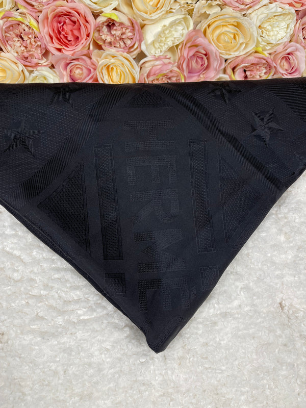 Hermès Silk Foulard 90 All Black