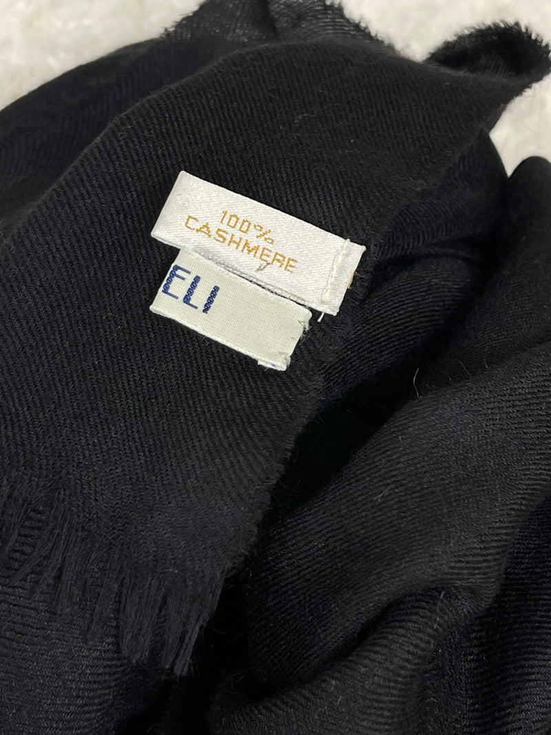 Fedeli Cashmere Scarf Black