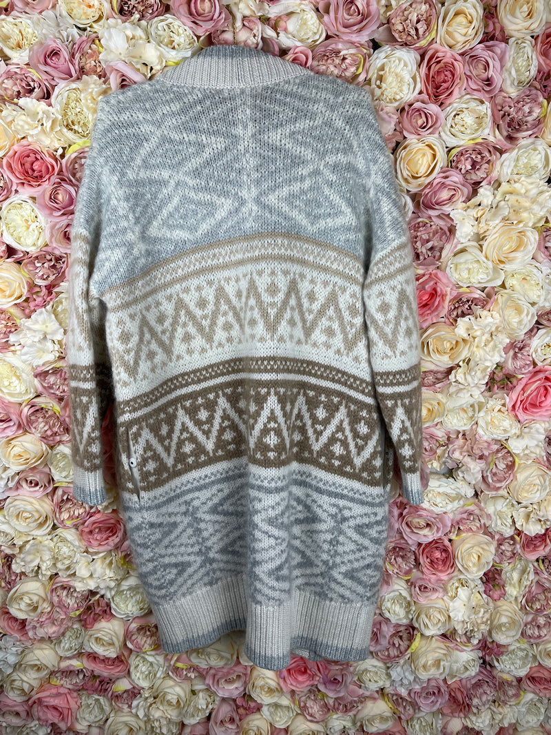 Brunello Cucinelli Cardigan Grey Multi Sz. XS