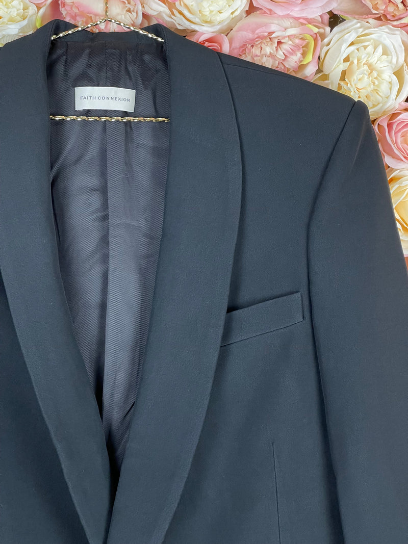 Faith Connexion Blazer Black Sz. XS