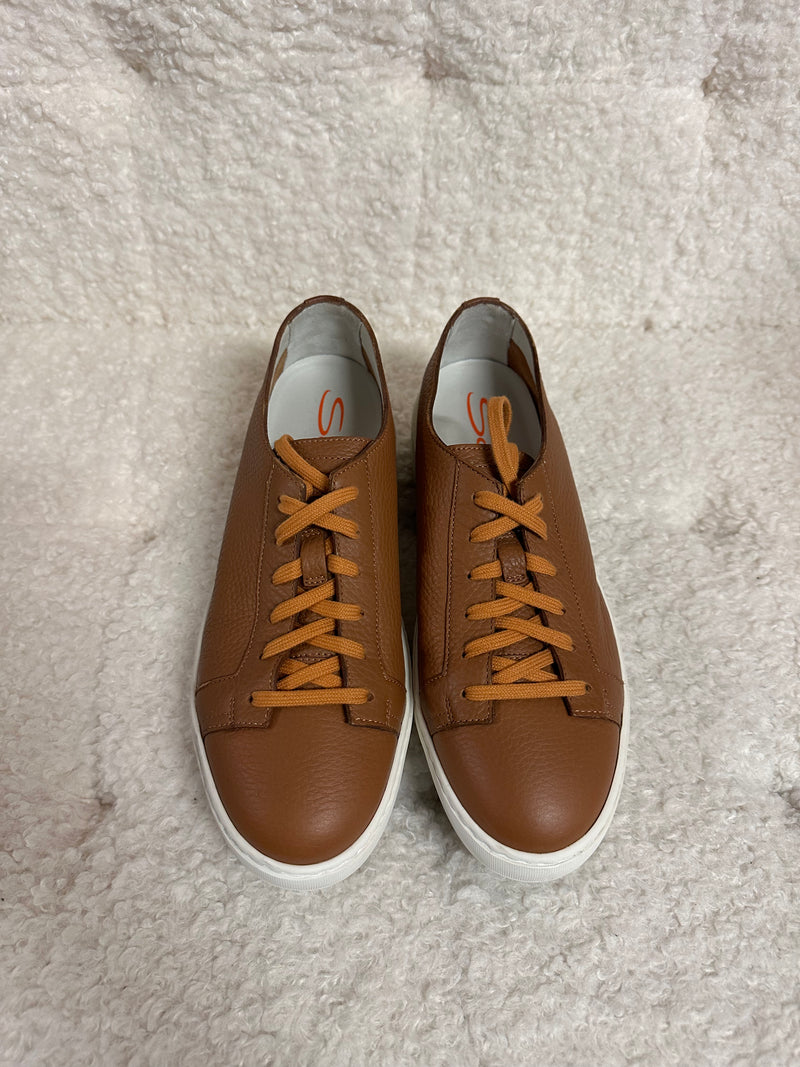 Santoni Sneakers Cognac Brown