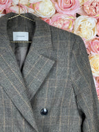 Holzweiler Check Blazer Brown Sz. M & L