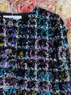Chanel 22A Sequin Jacket Multicolor Sz. 42 DE