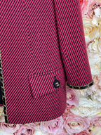 Chanel Métiers d'Art 2020 Blazer Red Black Sz. 40 DE