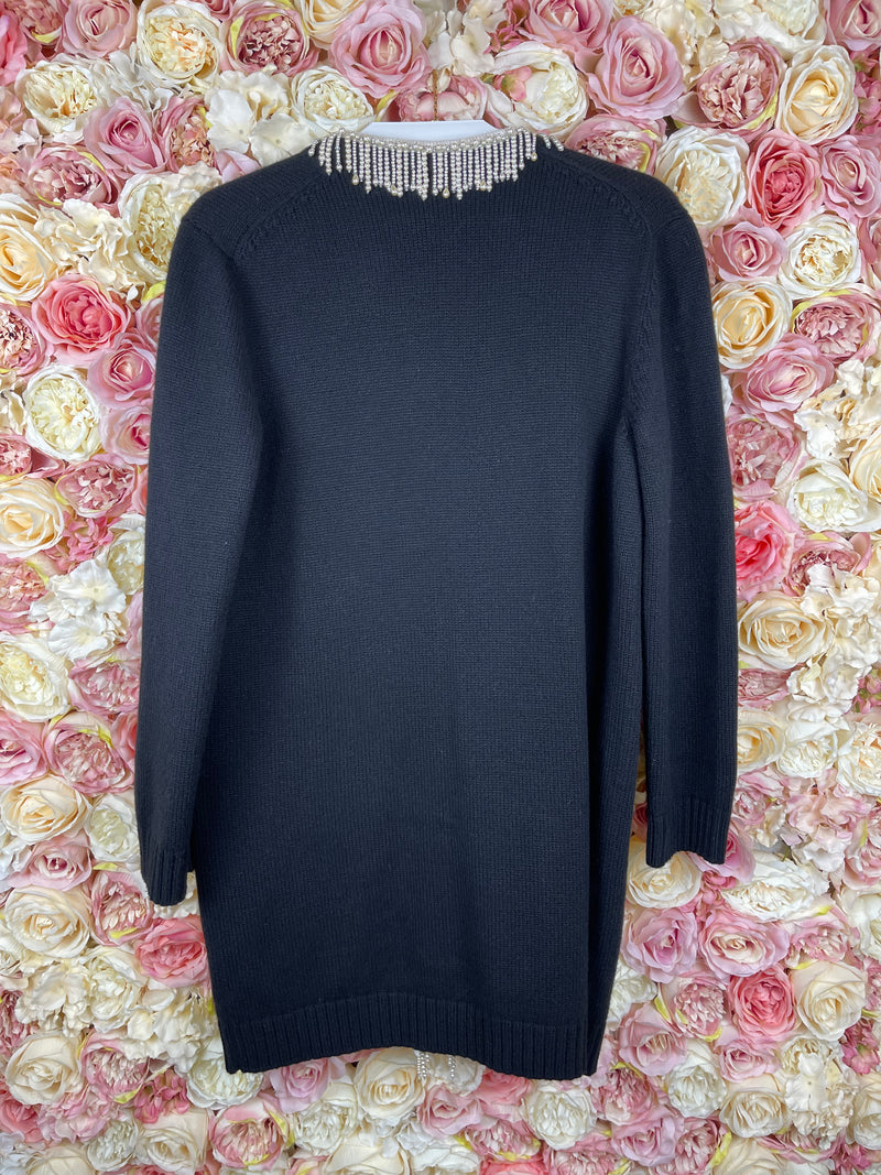 Chanel Cashmere Cardigan with Pearls Sz. 42 DE