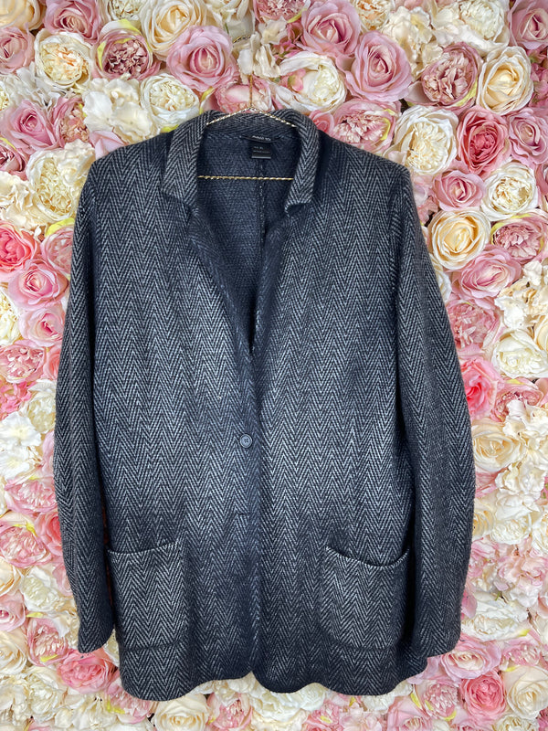 Avant Toi Merino Wool Mix Jacket Grey Sz. XL