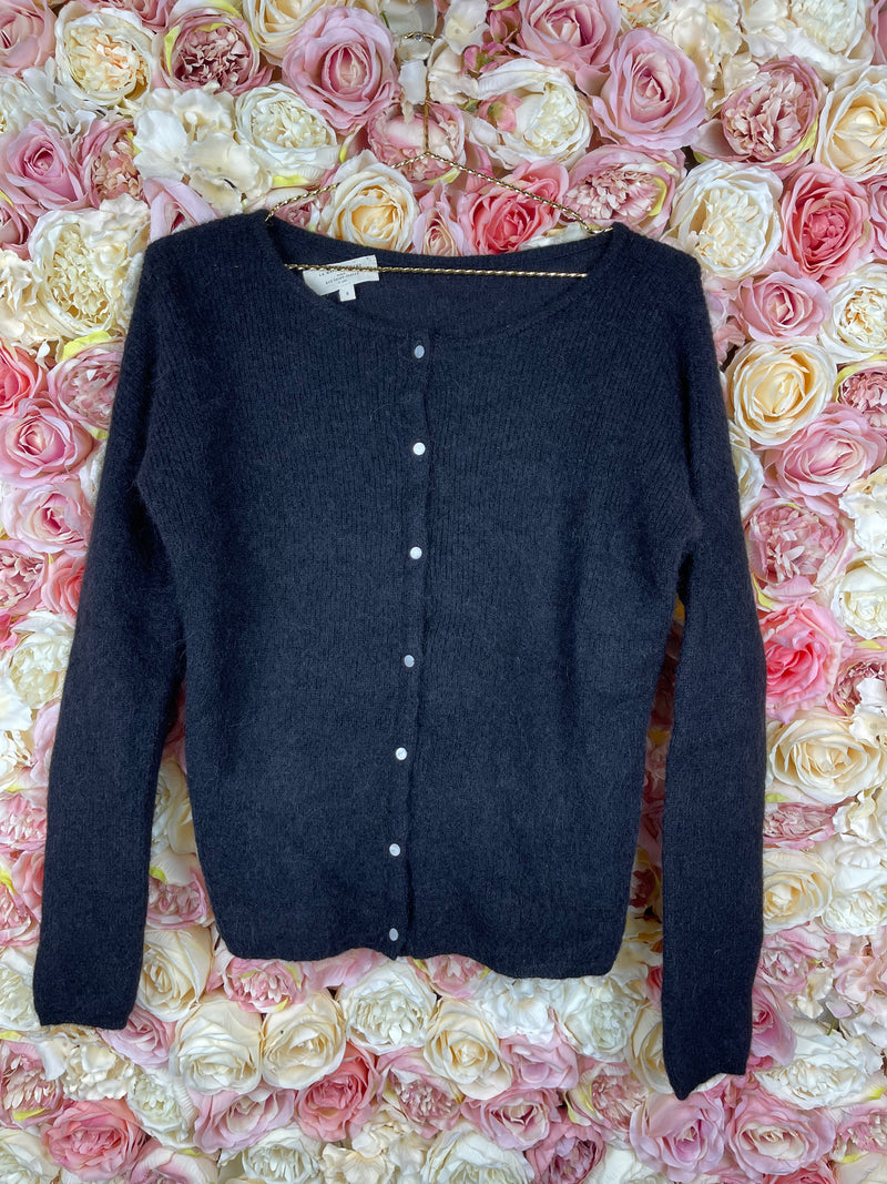 Sézane Gaspard Cardigan Black Sz. S