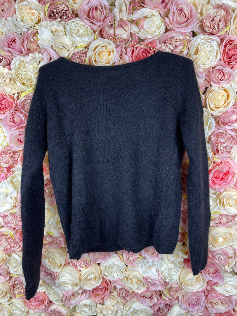 Sézane Gaspard Cardigan Black Sz. S