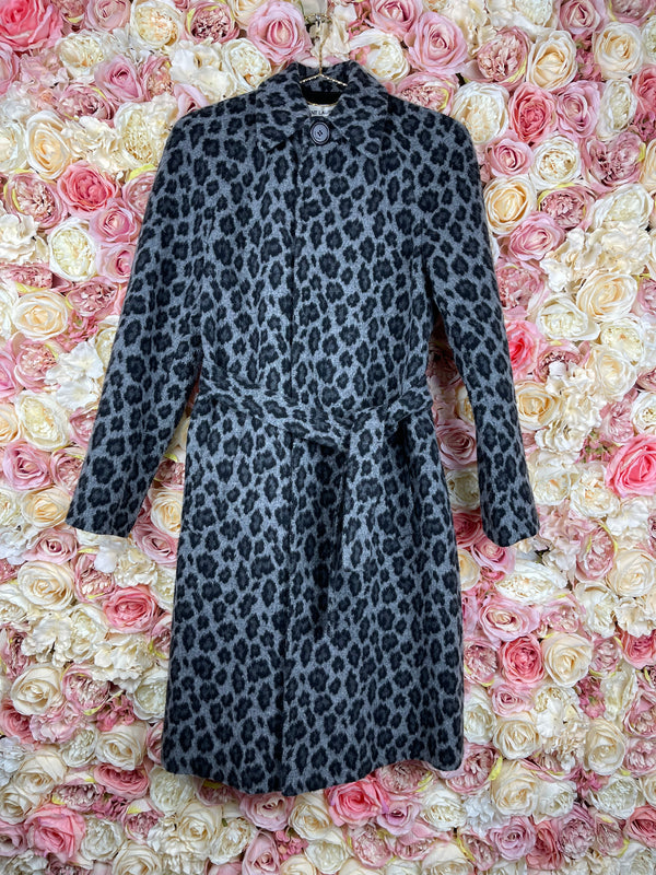 Saint Laurent Coat Grey Leo Sz. 34 DE