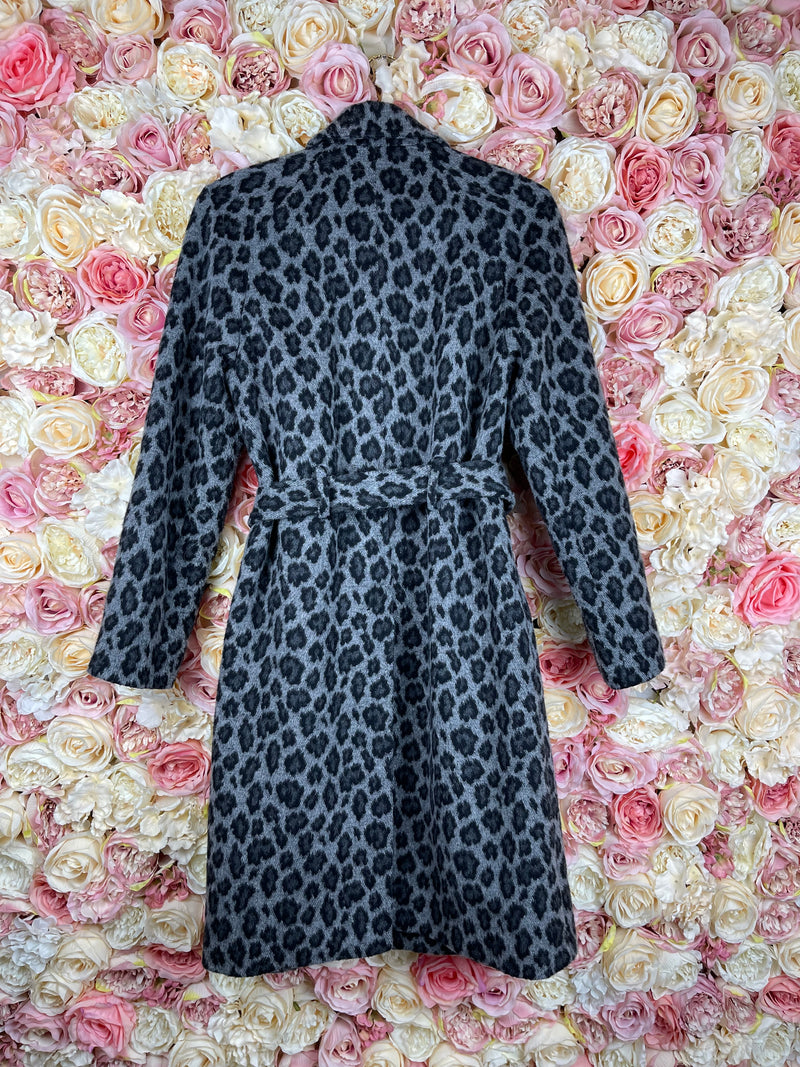 Saint Laurent Coat Grey Leo Sz. 34 DE