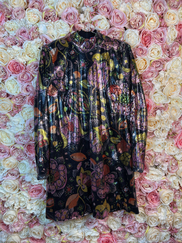 La DoubleJ Sequin Dress Multicolor Sz. M