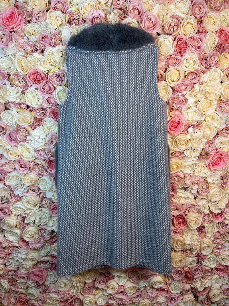 No Name Reversible Vest Grey One Size