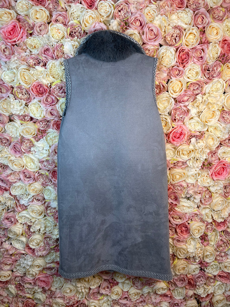 No Name Reversible Vest Grey One Size