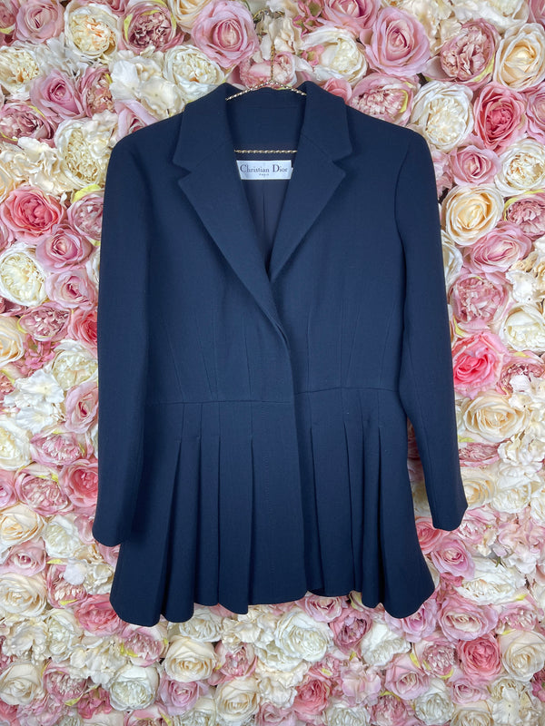 Christian Dior Blazer Dark Blue Sz. 36 DE