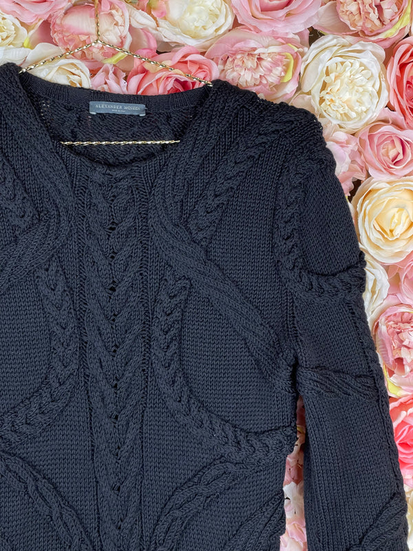 Alexander McQueen Dress Black Sz. M