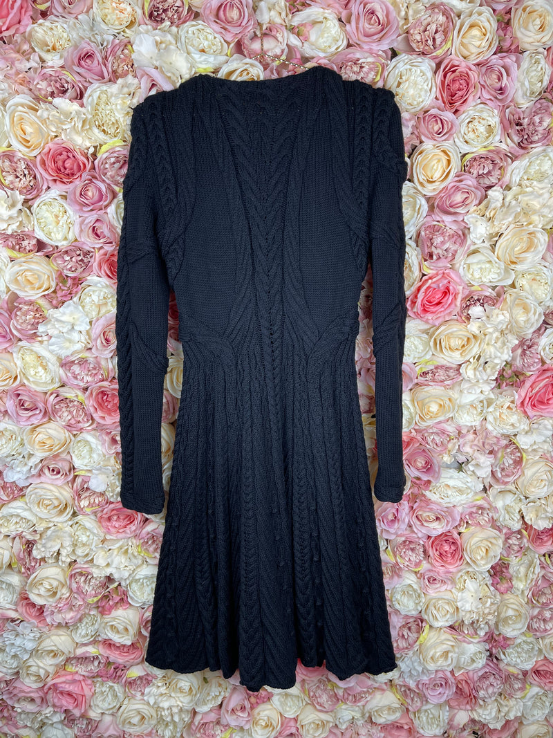 Alexander McQueen Dress Black Sz. M