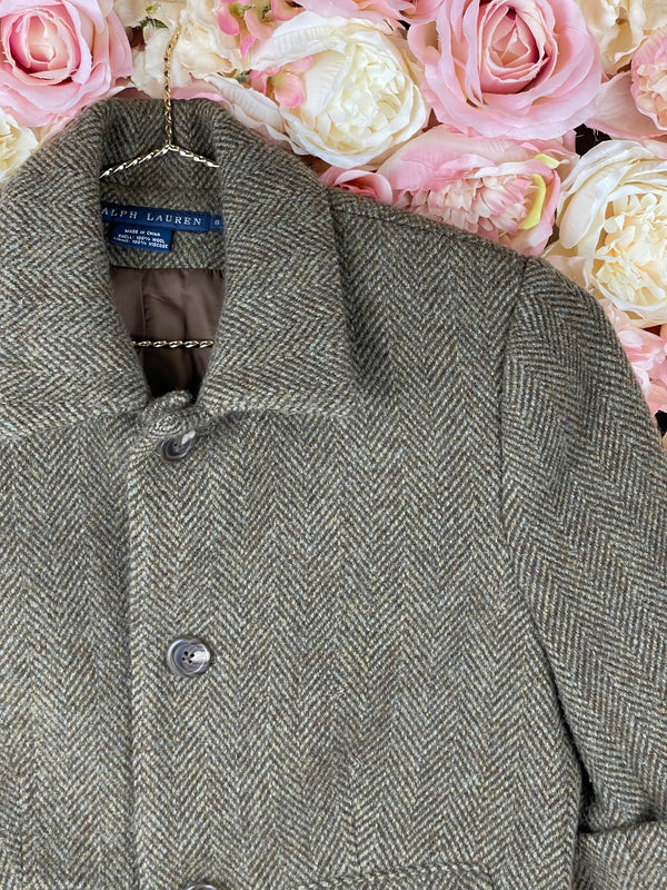 Ralph Lauren Short Blazer Green Sz. 36 DE