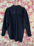 Cos Cord Blouse Black Sz. 40 DE