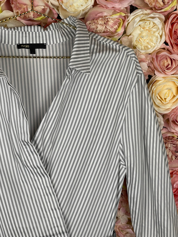 Maje Dress Grey Sz. 34 DE