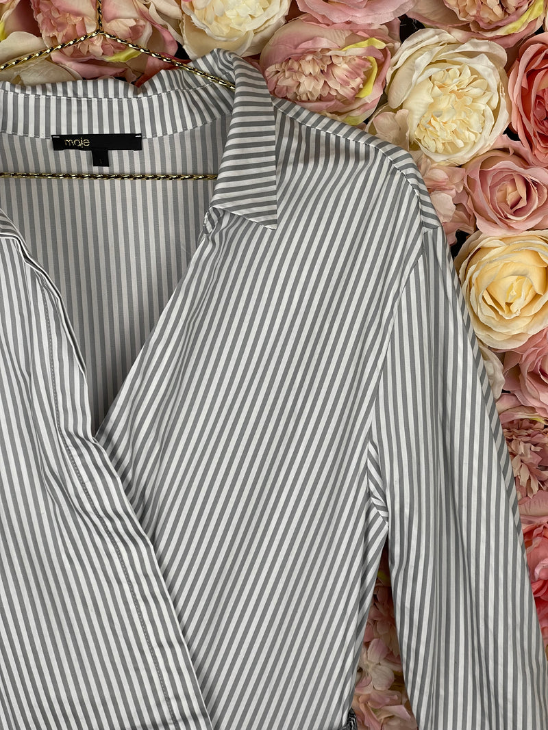 Maje Dress Grey Sz. 34 DE