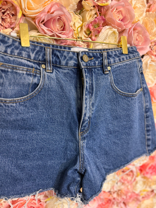 Abrand Jeans Shorts Blue