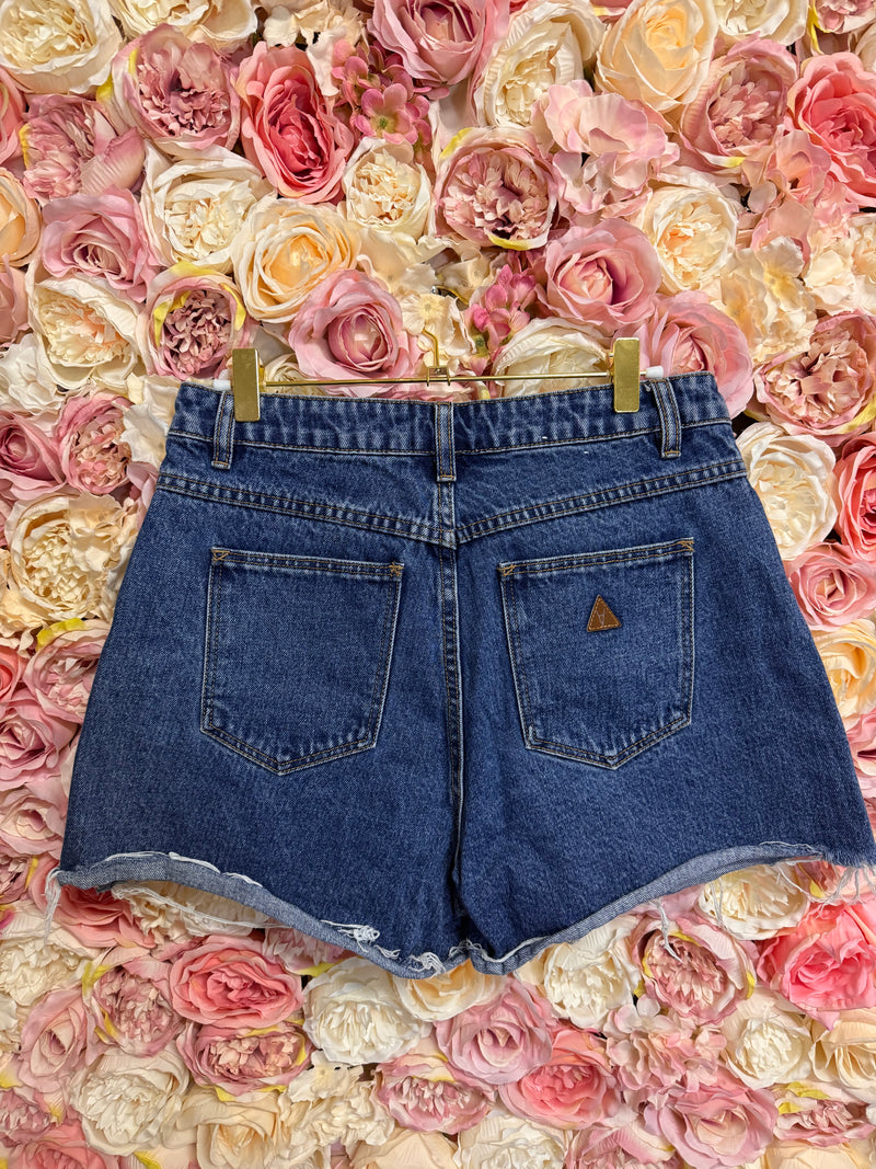 Abrand Jeans Shorts Blue