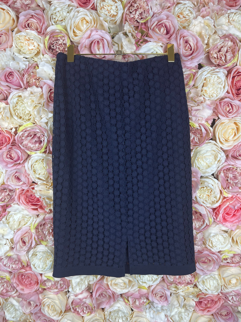 Riani Pencil Skirt Dark Blue Sz. 34 DE