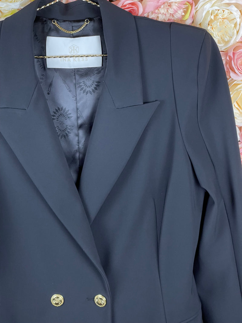 Ina Kess Cesare Blazer Black Sz. L