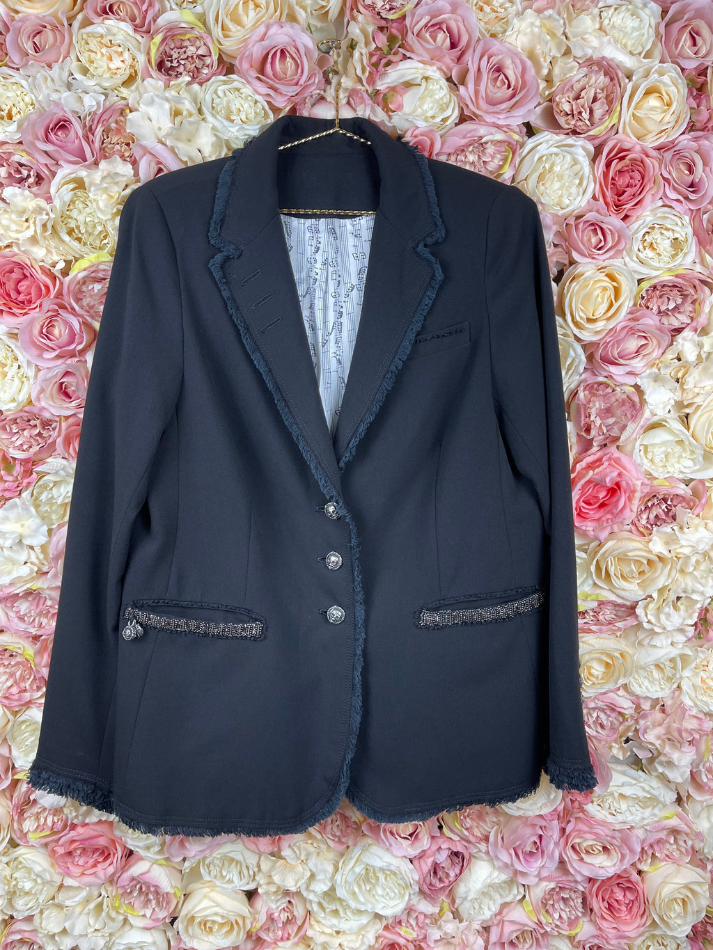 Rogue Bespoke By Joy Blazer Black Sz. L/XL