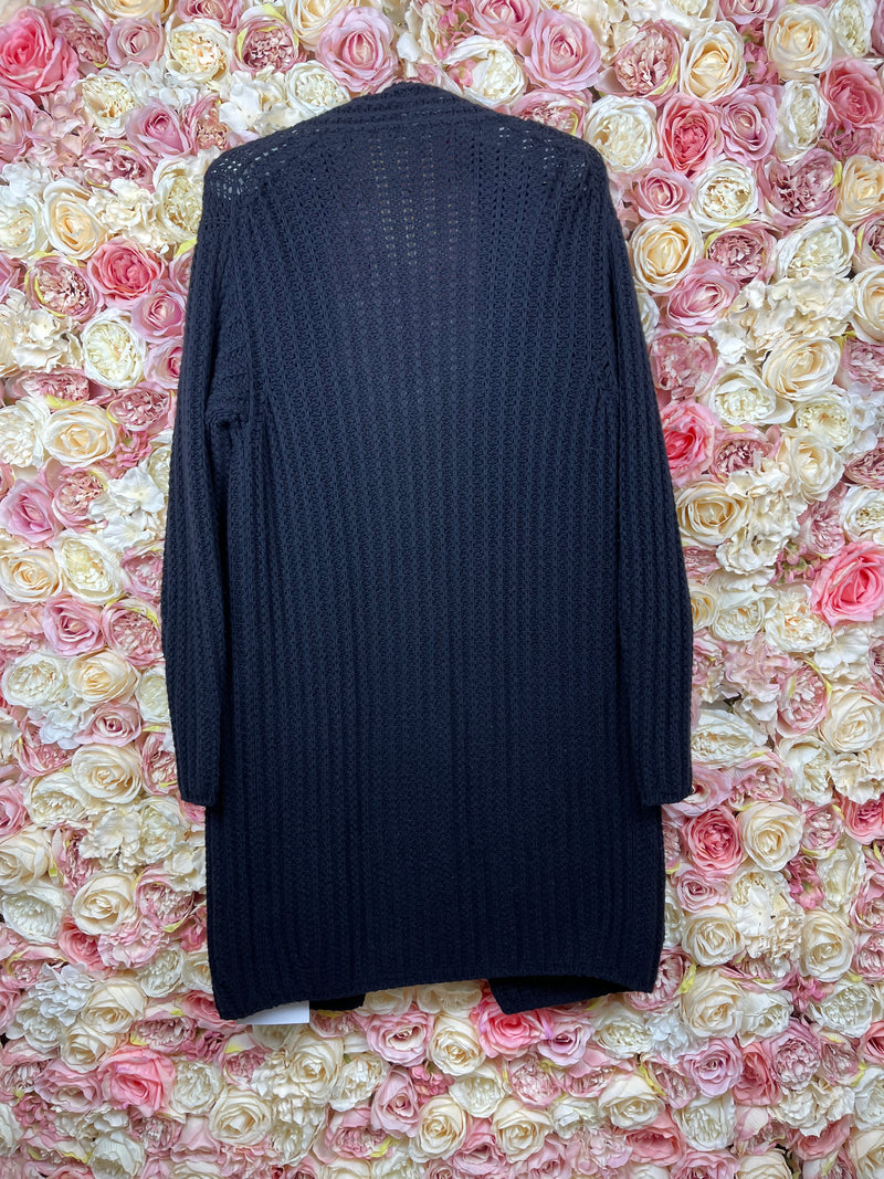 Iris von Arnim Cashmere Knit Cardigan Black Sz. XS