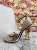 Saint Laurent Opyum Heels Beige Sz. 37.5 EU