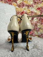Saint Laurent Opyum Heels Beige Sz. 37.5 EU