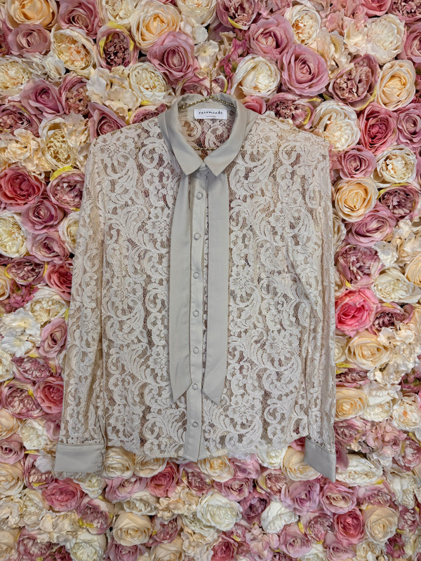 Rosemunde Lace Blouse Cream