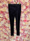 Theory Velvet Leggings Black