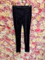 Theory Velvet Leggings Black