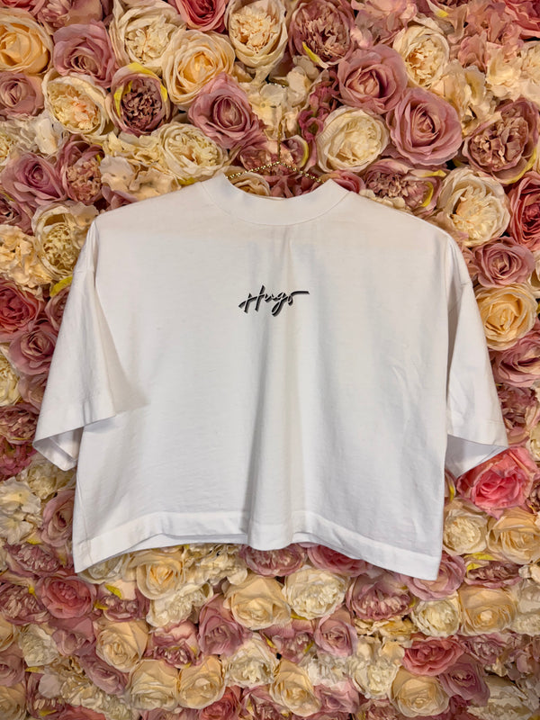 Hugo Crop Top White