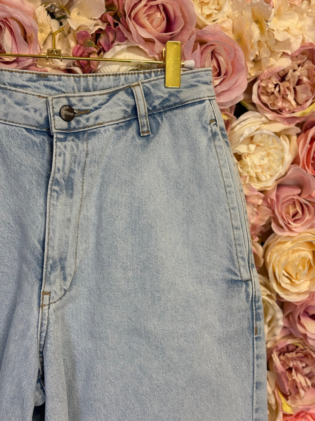 Sovaye Long Shorts Light Blue Sz. 27