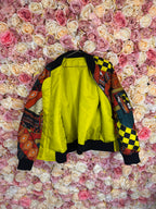 Etro Bomber Jacket Reversible Yellow Multi