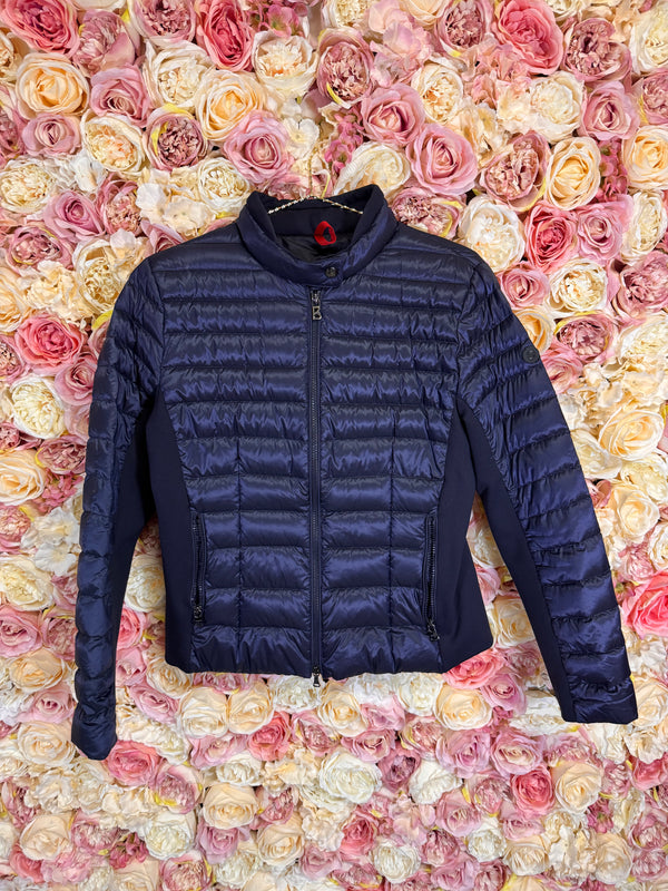 Bogner Quilted Down Jacket Blue