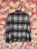 Chanel Tweed Blouson Blazer 19K Collection Multi