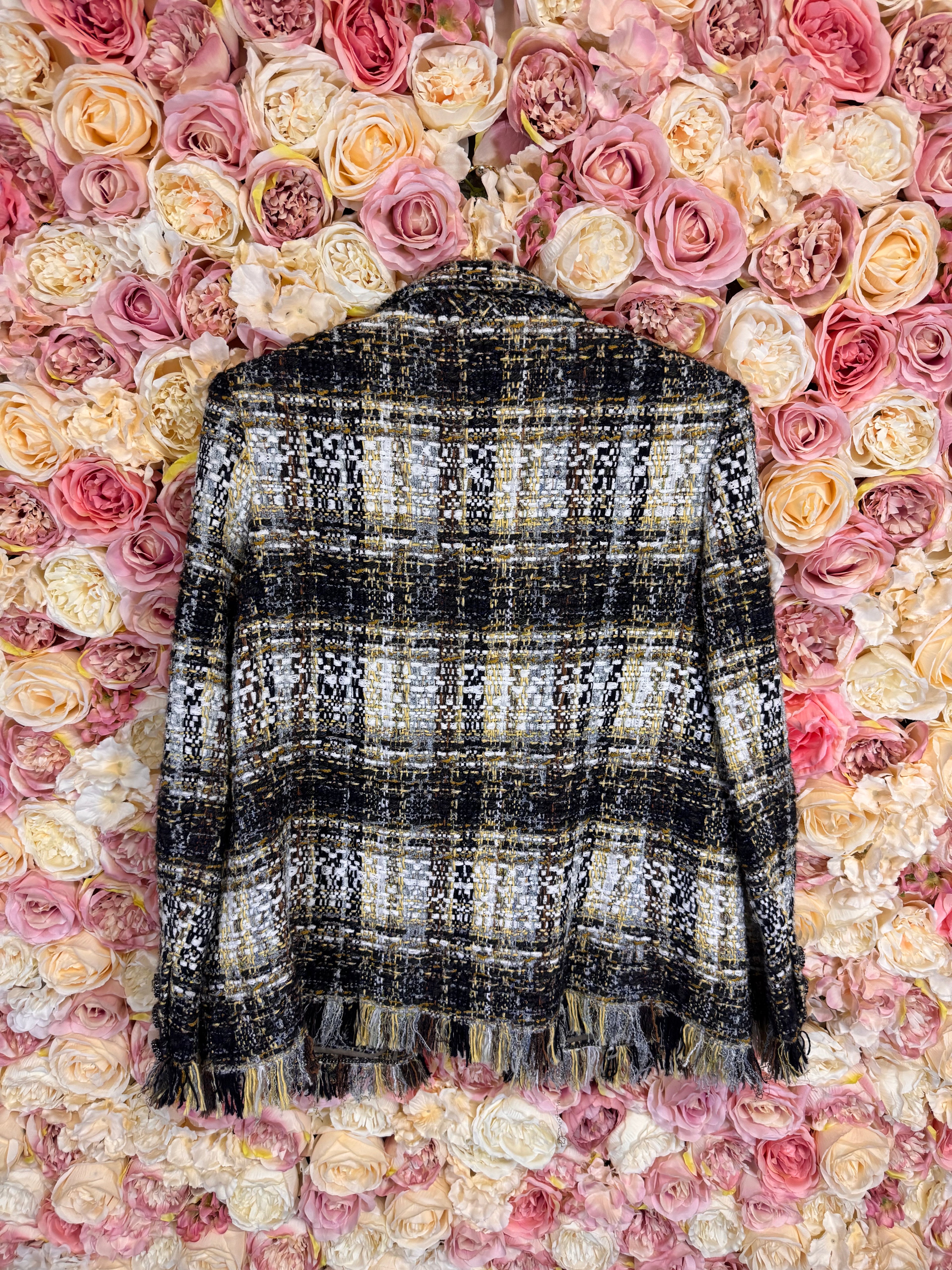 Chanel Tweed Blouson Blazer 19K Collection Multi
