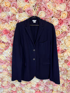 Liapull Cashmere Wool Blazer Green &amp; Blue