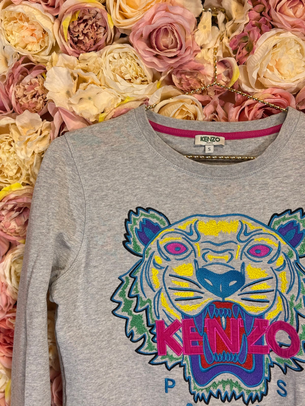 Kenzo Sweater Grey Multi