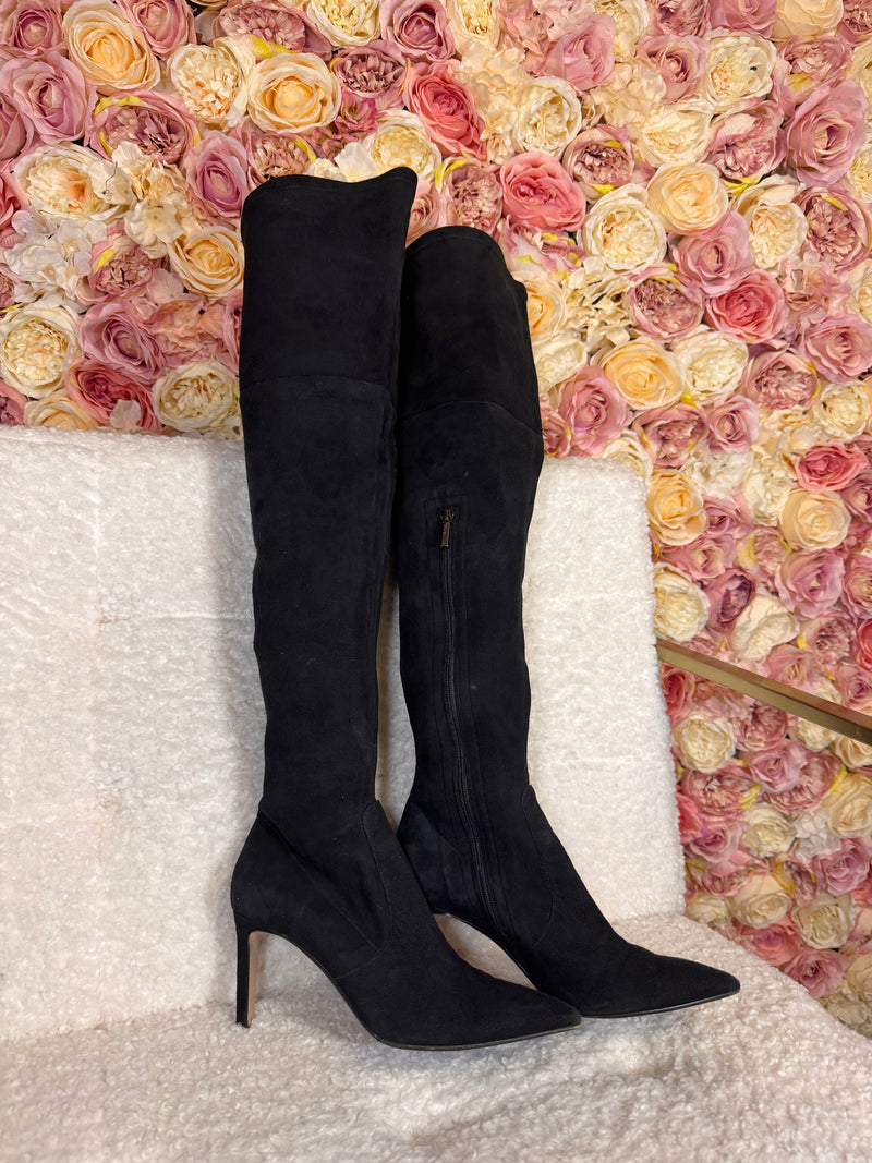 The Seller Overknee Boots Black