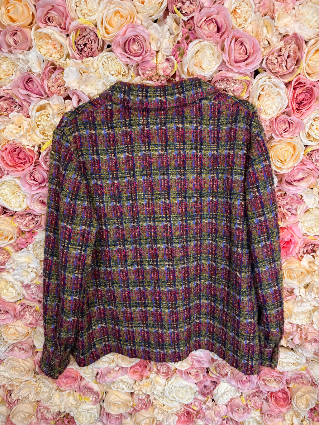 Chanel Tweed Shirt Jacket 2022 Multicolor